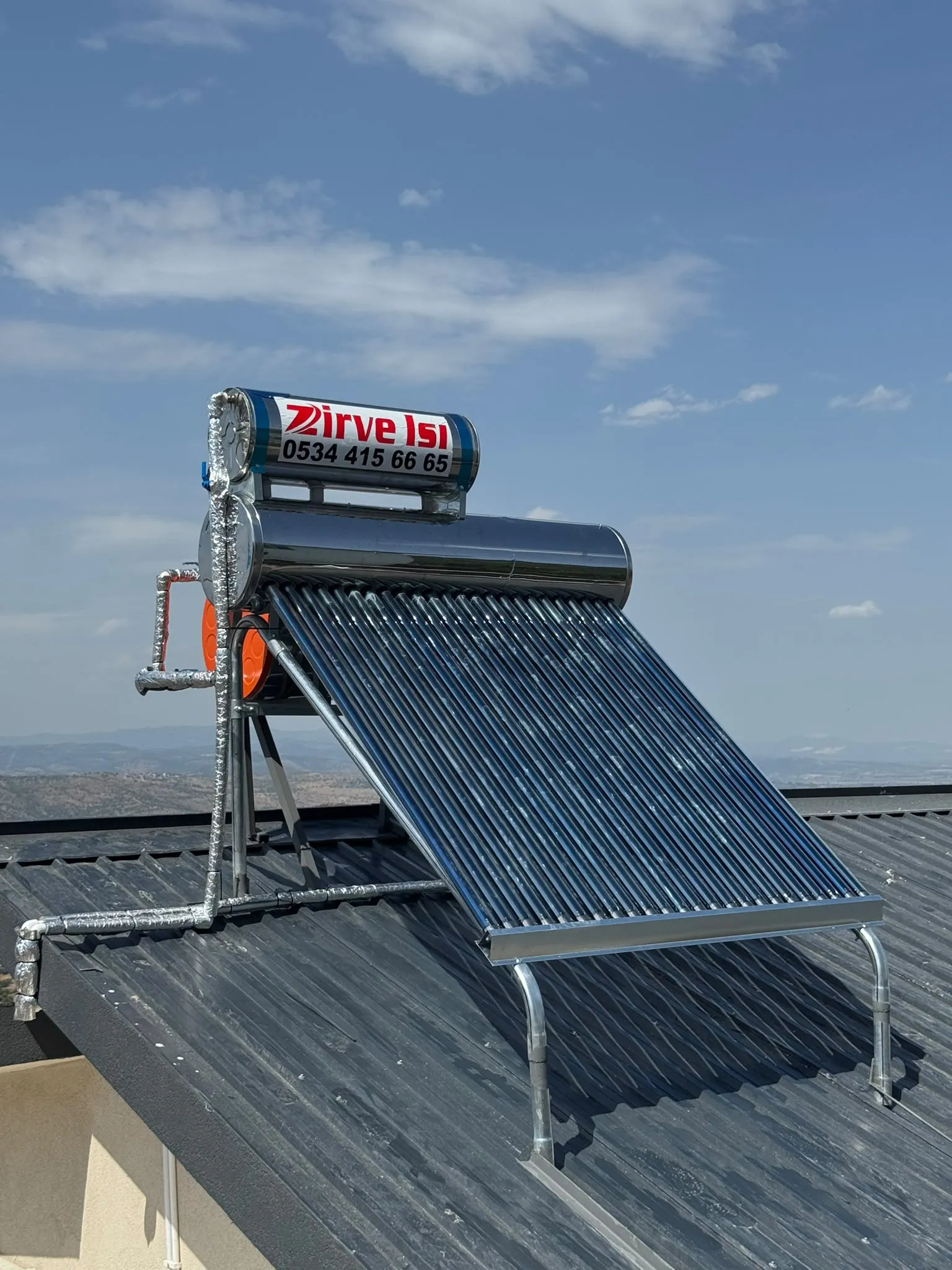 Vakum Tüplü Güneş Enerjisi 